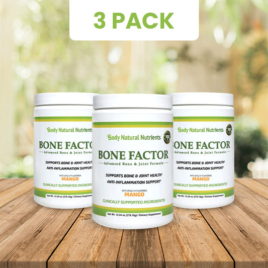 (3 Pack) BONE FACTOR Advanced Bone & Joint Formula